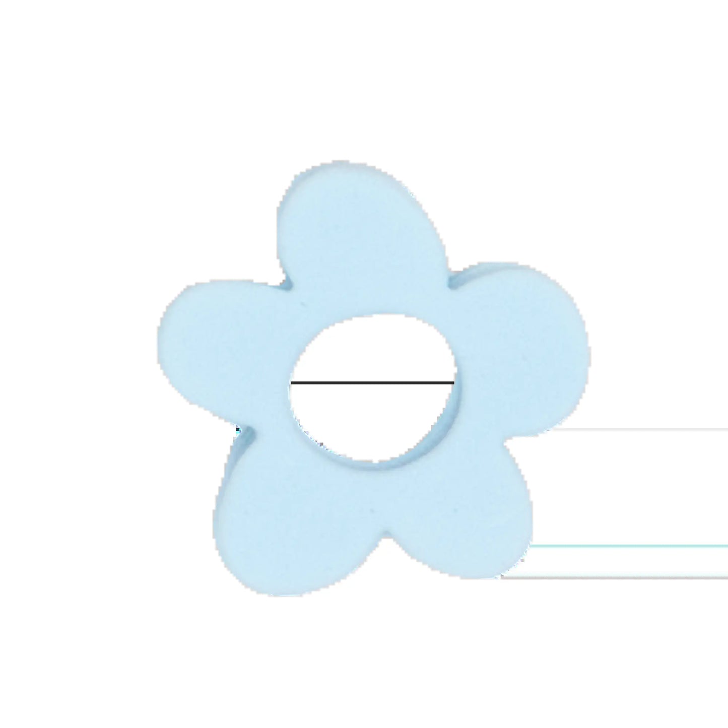 Silicone Dog Charms | Letters & Symbols for Personalized Dog Collars and Leashes - Sky Blue