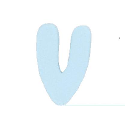 Silicone Dog Charms | Letters & Symbols for Personalized Dog Collars and Leashes - Sky Blue