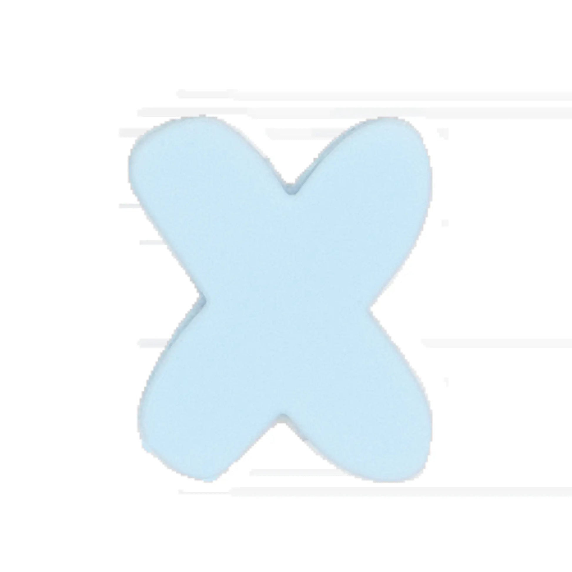 Silicone Dog Charms | Letters & Symbols for Personalized Dog Collars and Leashes - Sky Blue