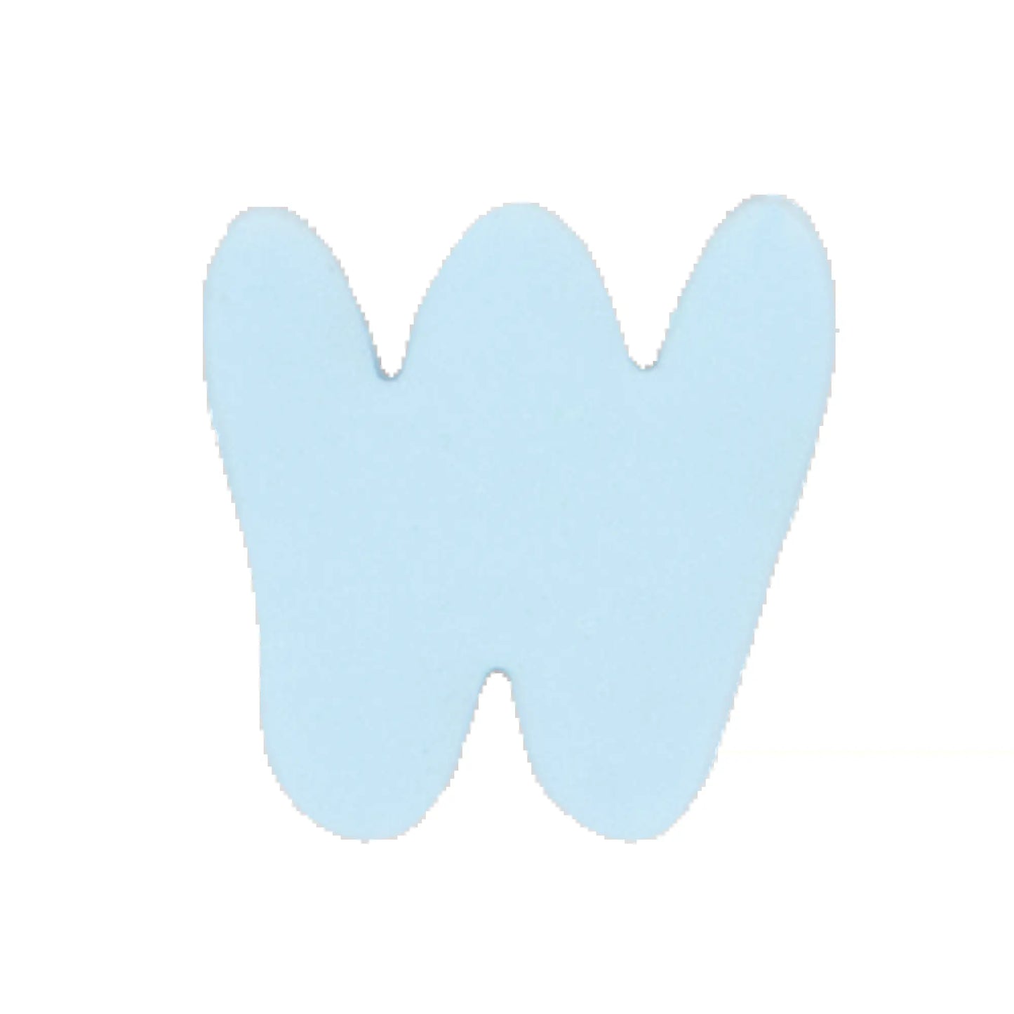 Silicone Dog Charms | Letters & Symbols for Personalized Dog Collars and Leashes - Sky Blue