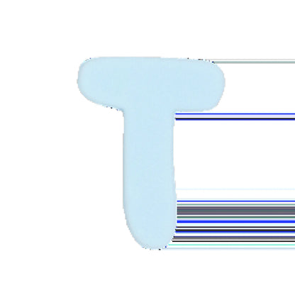 Silicone Dog Charms | Letters & Symbols for Personalized Dog Collars and Leashes - Sky Blue