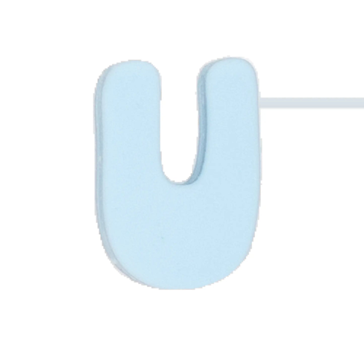 Silicone Dog Charms | Letters & Symbols for Personalized Dog Collars and Leashes - Sky Blue
