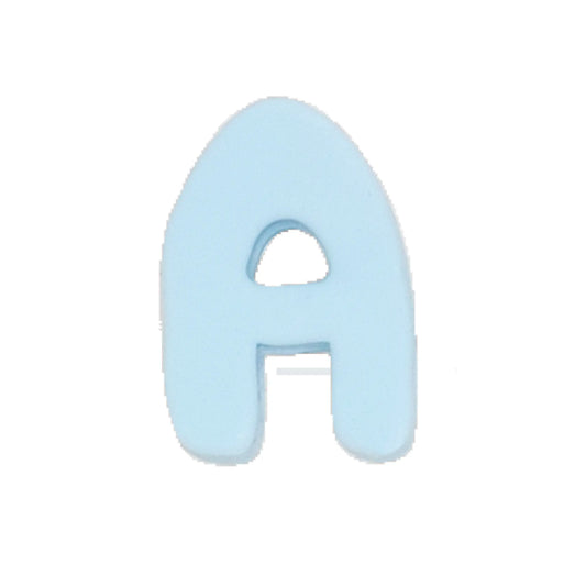 Silicone Dog Charms | Letters & Symbols for Personalized Dog Collars and Leashes - Sky Blue