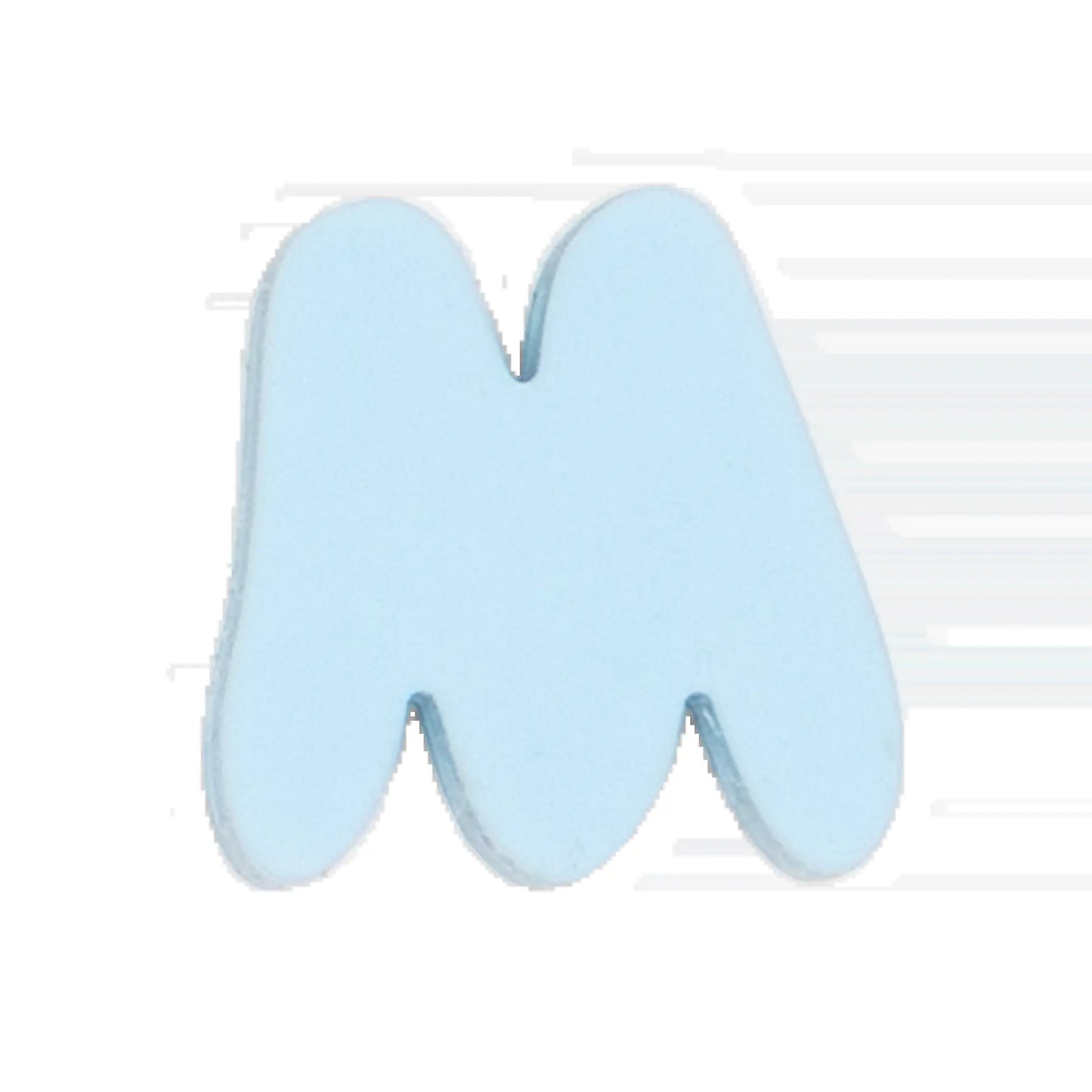 Silicone Dog Charms | Letters & Symbols for Personalized Dog Collars and Leashes - Sky Blue