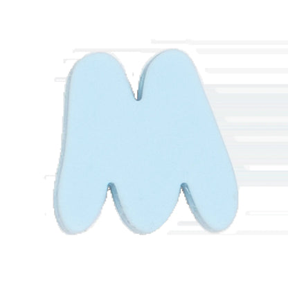 Silicone Dog Charms | Letters & Symbols for Personalized Dog Collars and Leashes - Sky Blue