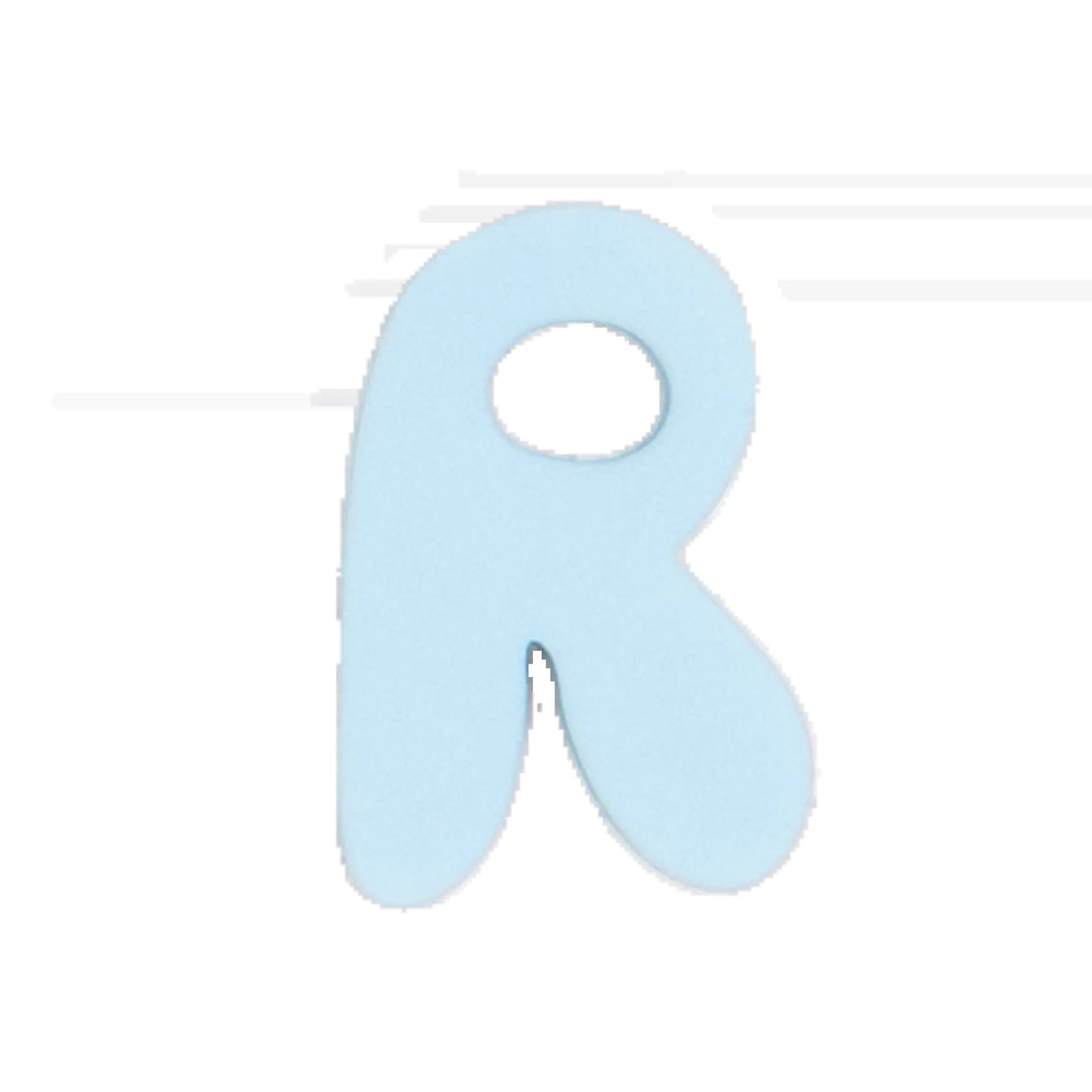 Silicone Dog Charms | Letters & Symbols for Personalized Dog Collars and Leashes - Sky Blue
